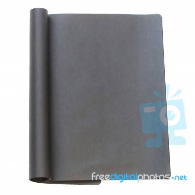 Black Notebook Stock Photo