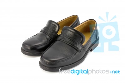 Black Shoes Stock Photo