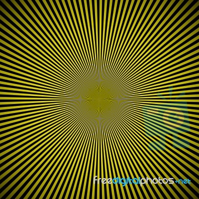 Black Yellow Burst Background Stock Image