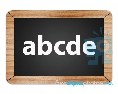 Blackboard Stock Image