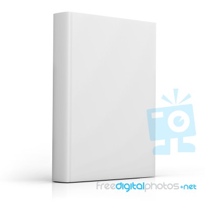 Blank Book Cover Stock Image