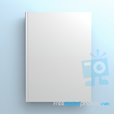 Blank Book Cover Stock Image