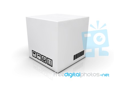 Blank Boxes Stock Image