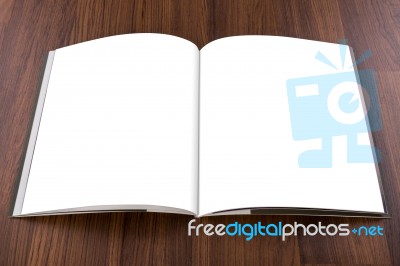 Blank Catalog,brochure, Magazines,book Mock Up Stock Photo