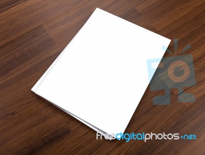 Blank Catalog,brochure, Magazines,book Mock Up Stock Photo