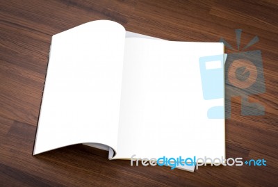 Blank Catalog,brochure, Magazines,book Mock Up Stock Photo