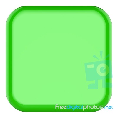 Blank Green Board With Copyspace Shows Blank Billboard Display Stock Image