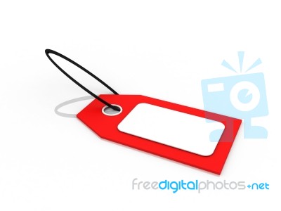 Blank Tag Stock Image