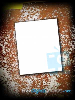 Blank White Sheet Stock Image