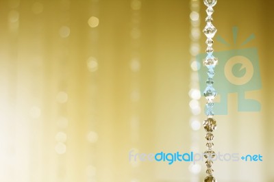 Blind Crystal Background Stock Photo