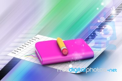 Blog Writing Concept Stock Image