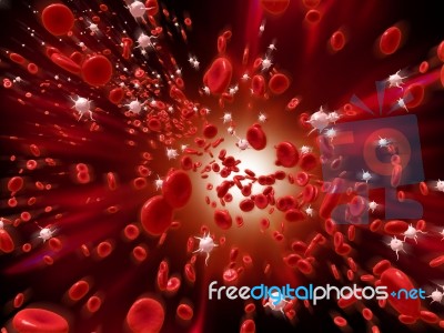 Blood Cells Stock Image