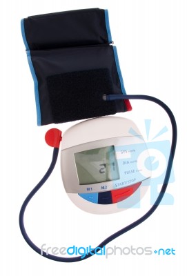 Blood Pressure Meter Stock Photo