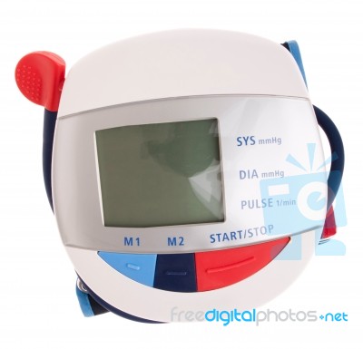 Blood Pressure Meter Stock Photo