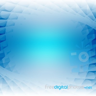 Blue Abstract Background Stock Image