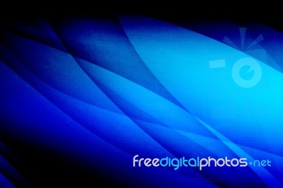 Blue Abstract Background Stock Image