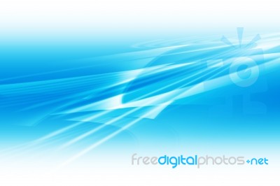 Blue Abstract Background Stock Image