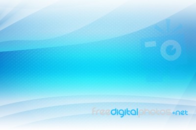 Blue Abstract Background Stock Image