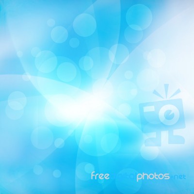 Blue Abstract Background Stock Image