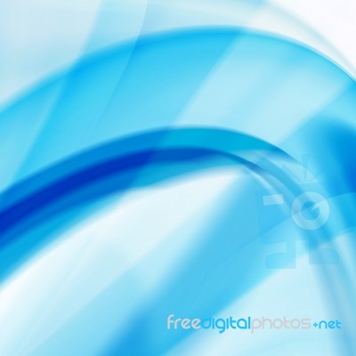 Blue Abstract Background Stock Image