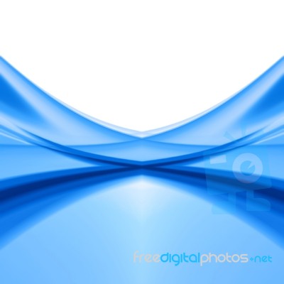 Blue Abstract Background Stock Image