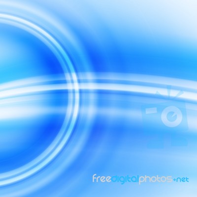 Blue Abstract Background Stock Image