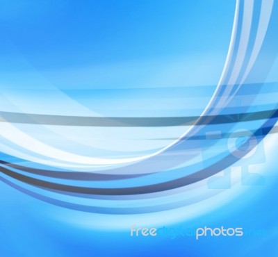 Blue Abstract Background Stock Image