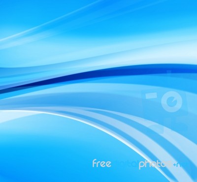 Blue Abstract Background Stock Image