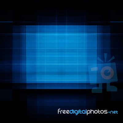 Blue Abstract Background Stock Image