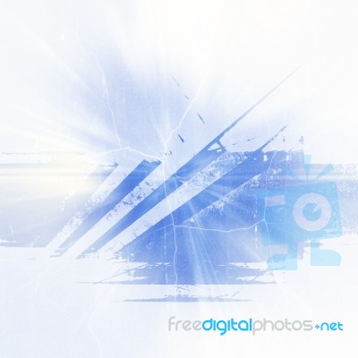 Blue Abstract Background Stock Image