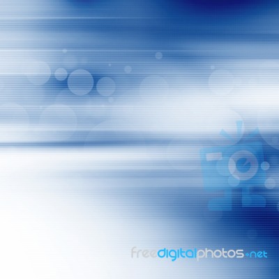 Blue Abstract Background Stock Image