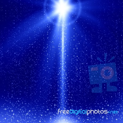 Blue Abstract Background Stock Image