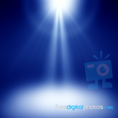 Blue Abstract Background Stock Image