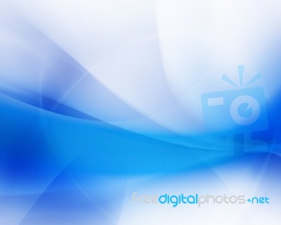 Blue Abstract Background Stock Image