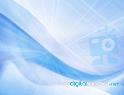 Blue Abstract Background Stock Image