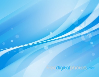 Blue Abstract Background Stock Image