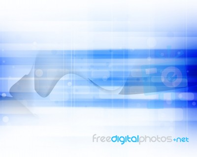 Blue Abstract Background Stock Image