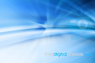 Blue Abstract Background Stock Image