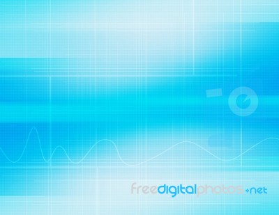 Blue Abstract Background Stock Image