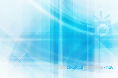 Blue Abstract Background Stock Image