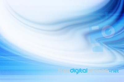 Blue Abstract Background Stock Image