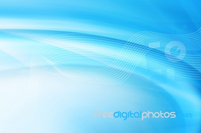 Blue Abstract Background Stock Image