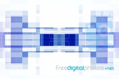 Blue Abstract Background Stock Image