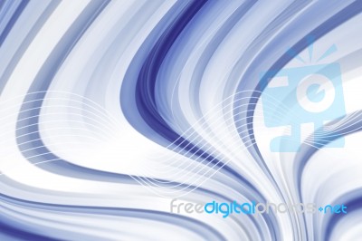 Blue Abstract Background Stock Image