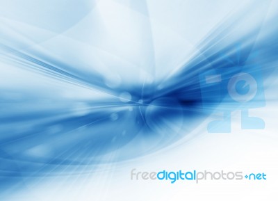 Blue Abstract Background Stock Image