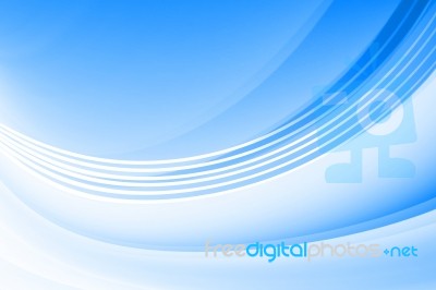 Blue Abstract  Background Stock Image