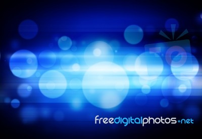 Blue Abstract  Background Stock Image