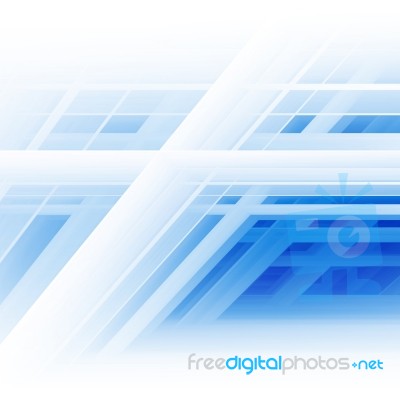 Blue Abstract  Background Stock Image