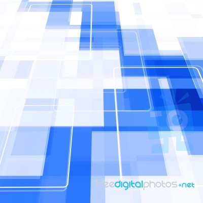 Blue Abstract Background Stock Image