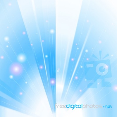 Blue Abstract Background Stock Image